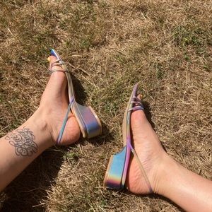 Miista 8 Rhonda Rainbow Slingback Sandal